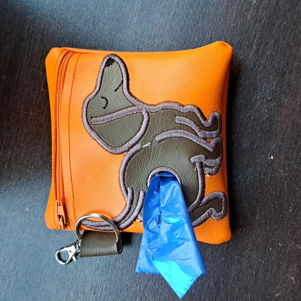 Weenie Dog Poo Bags & Pouch